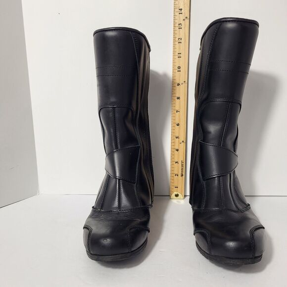 Diadora Black Combat & Moto Boots - Picture 12 of 13